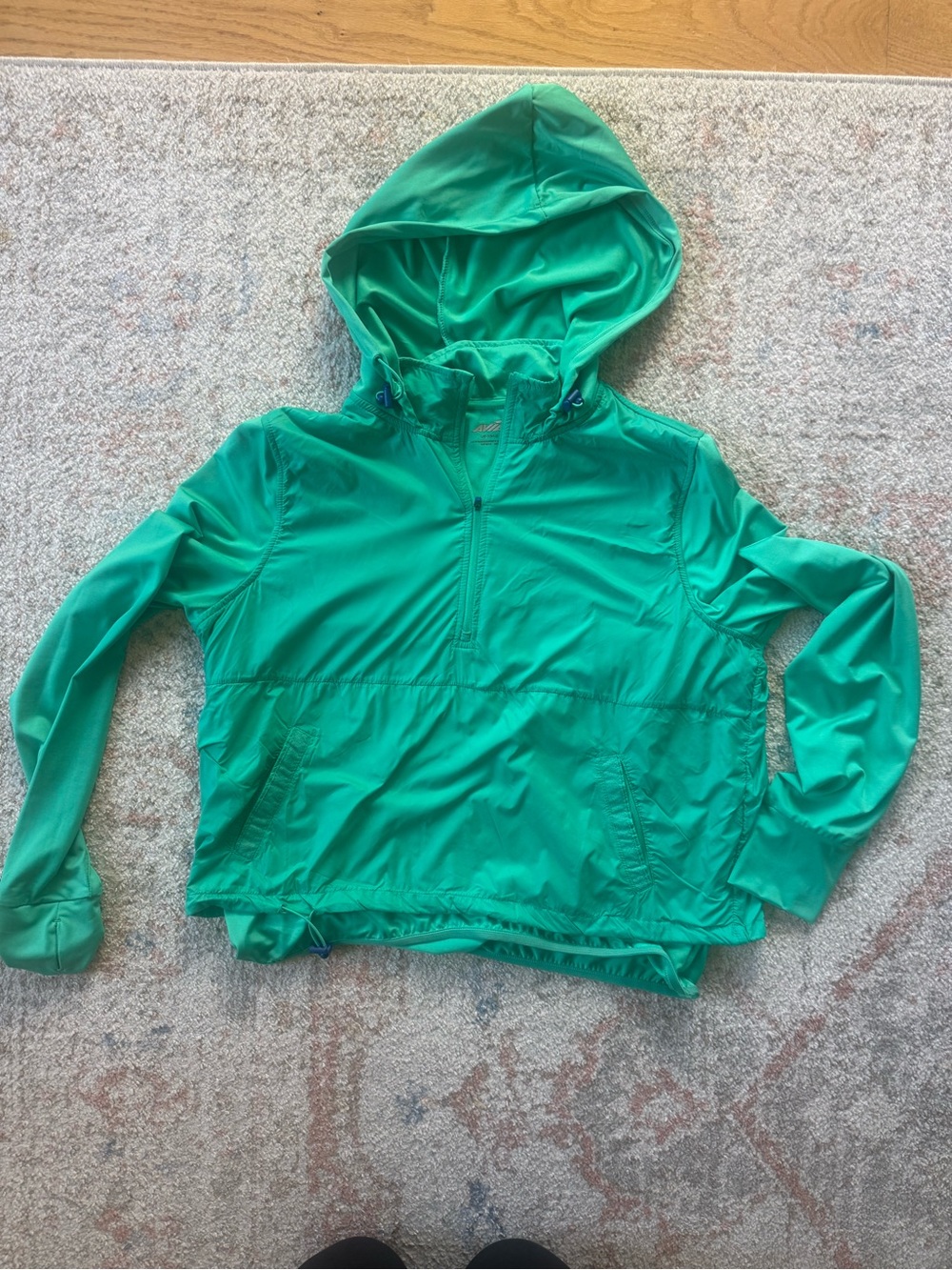 Avia Green Hooded Swim Pullover